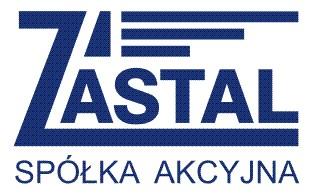 ZASTAL SA 65-119 Zielona Góra ul. Sulechowska 4a POLAND tel. 068 328 42 14 fax 068 328 42 13 e-mail: sekretariat@zastal.