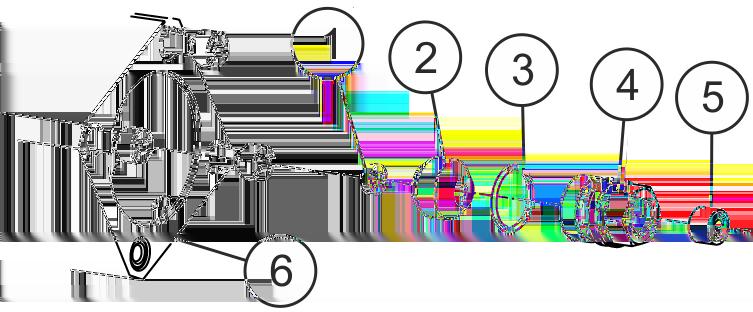 Automatyczny aparat natryskowy RA 6 POLSKI 9. Po złożeniu skontrolować pewność mocowania wszystkich części. 10. Skontrolować lekkość ruchu ruchomych części. 8.