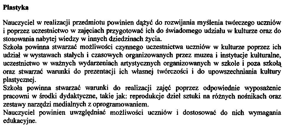 Beata Mikulik Program nauczania