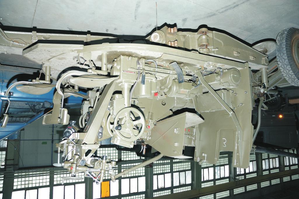 Badanie narażeń mechanicznych armaty S-60M 321 4.