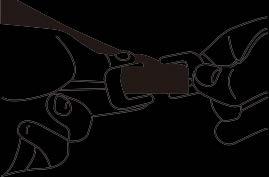 3 To remove the adjustment strap follow the above steps (up to point 5.3.2) in reverse order (Picture 5.