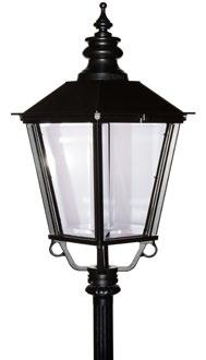 PARK002 LED Oprawa parkowa wyposażona w moduły LED firmy PHILIPS Obudowa: odlew