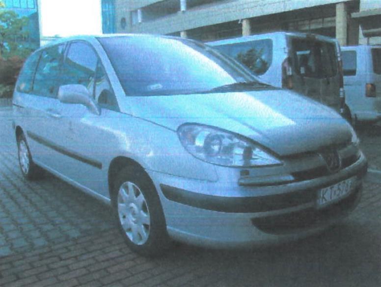 SAMOCHÓD OSOBOWY PEUGEOT 807 2.