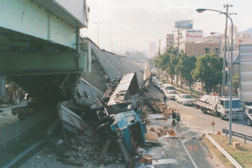 Trzęsienie ziemi w Kobe było jednym z silniejszych (sile 7,2 stopnia w skali Richtera), a szczególnie najtragiczniejszych trzęsień ziemi w historii Japonii (objęły