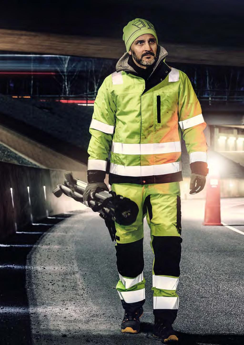 Widoczność i bezpieczeństwo 1130 Kurtka Odblaskowa Ocieplana AllroundWork 37.