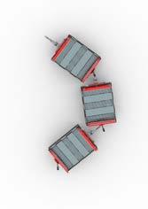 Standard EFS transport frame Standardowa platforma EFS Dimensions