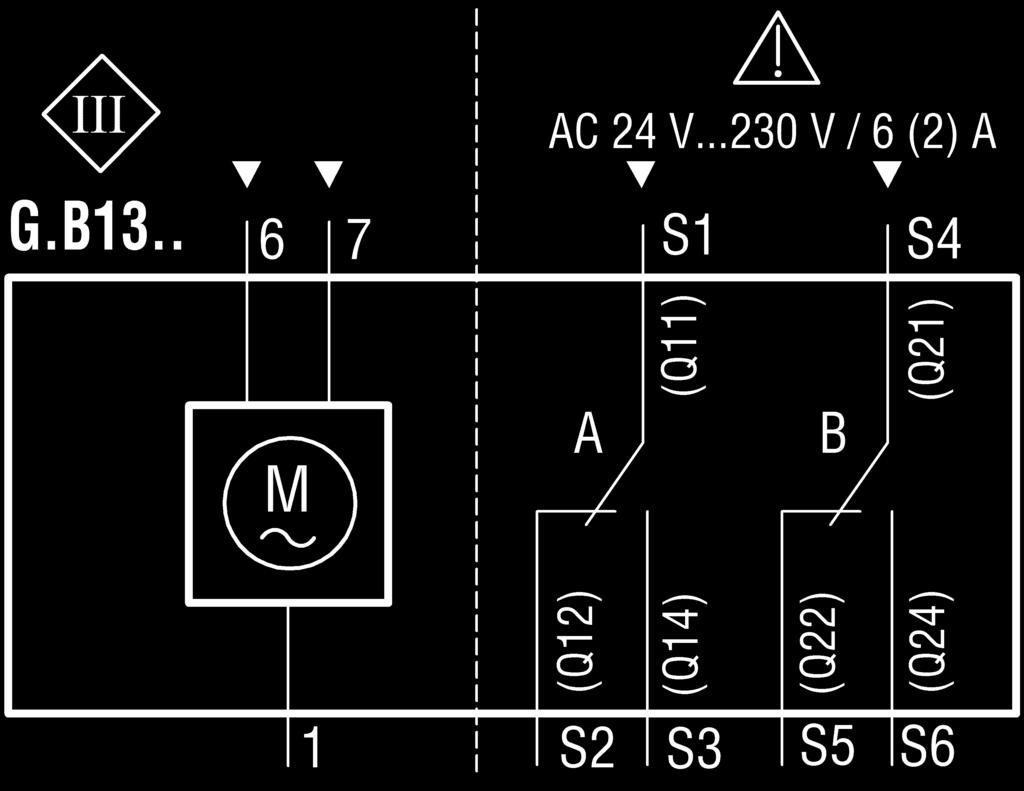 (-E090) GLB 131.2.E Sterowanie trzypunktowe AC 0V (Y1) (G) (Y2) AC 24V Produkt Siemens -E093 (GLB 136.2.E sterowanie trzypunktowe) (z 2 zintegrowanymi stykami pomocniczymi) AC 0 V AC Dane techniczne siłowników elektrycznych Produkt Siemens -E092 (GLB 331.