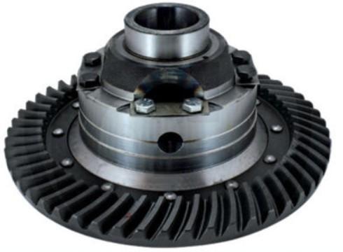 Zadanie 6. (1) mechanizm korbowy, (2) tylna oś jezdna, (3) linka, (4) kółko prowadzące Przedstawiony na ilustracji mechanizm przyczepy rolniczej jest przeznaczony do Zadanie 7. A.