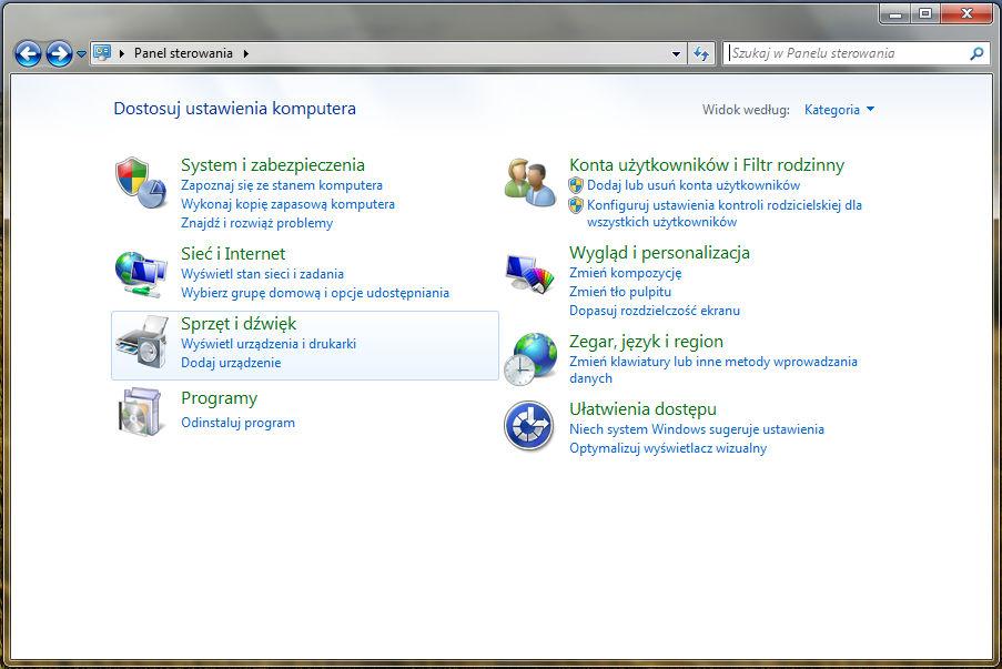 Rys. 22. Panel sterowania.
