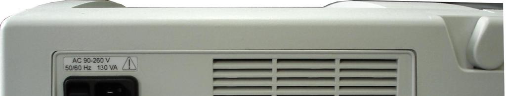 7 6 8 9 10 11 12 1. Klawiatura 2. Pojemnik papieru Rys. 1b Elektrokardiograf AsCARD Gold3 3. Wyświetlacz LCD TFT z ekranem dotykowym 4.