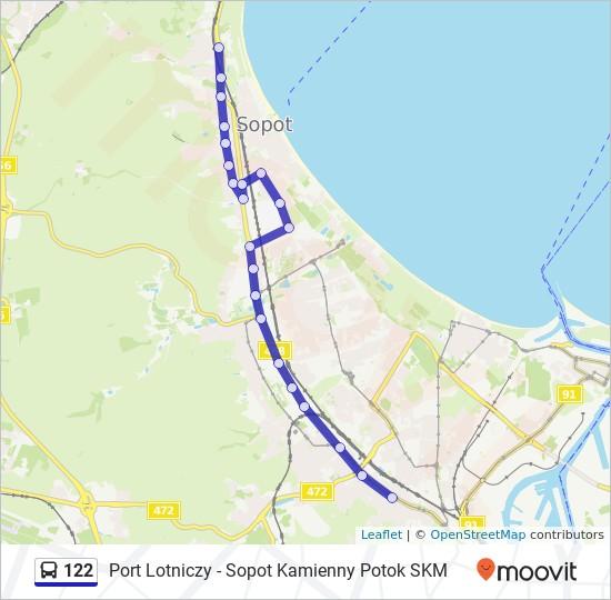 Kierunek: Jaśkowa Dolina 22 przystanków WYŚWIETL ROZKŁAD JAZDY LINII Zamkowa Góra, Poland Sopot Wejherowska 1 Ulica Wejherowska, Poland Sopot Malczewskiego 8 Okrężna, Gdańsk Sopot Uniwersytet Gdański