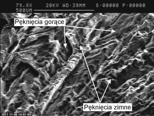 z temperatury 1000±20 C umożliwia otrzymanie struktury martenzytyczno-bainitycznej lub bainitycznej.