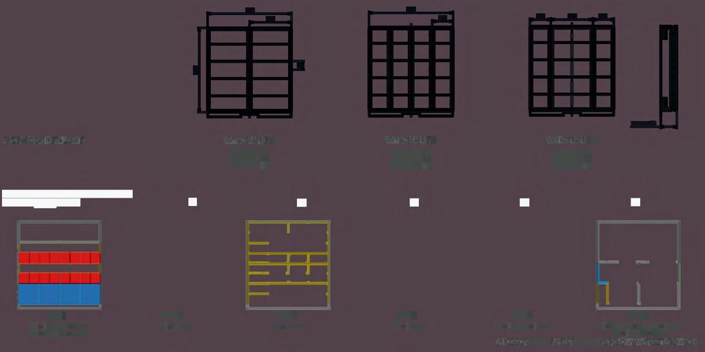 440 X 440 X 60 440 X 440 X 8S 440x440x 110 TYP I TYP 2 TYP 3 TYP4 TYPS