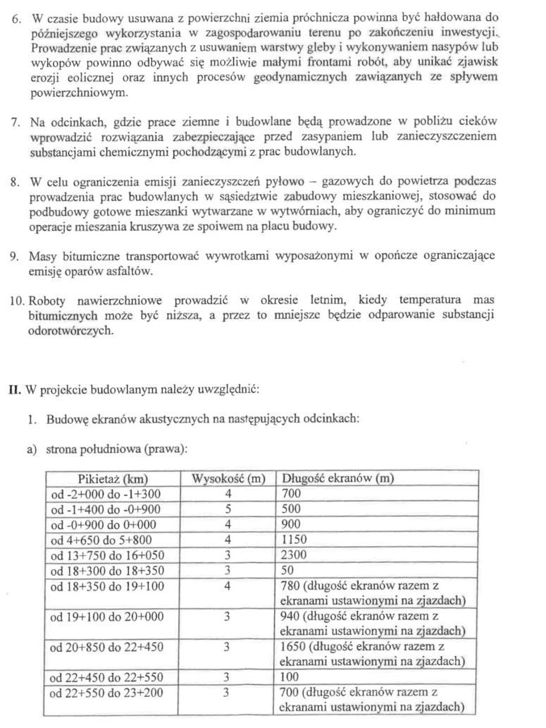 Postanowienie Ministra Środowiska z 6 lutego 2007 Minister Środowiska w sprawie wydania decyzji o środowiskowych uwarunkowaniach zgody na realizację