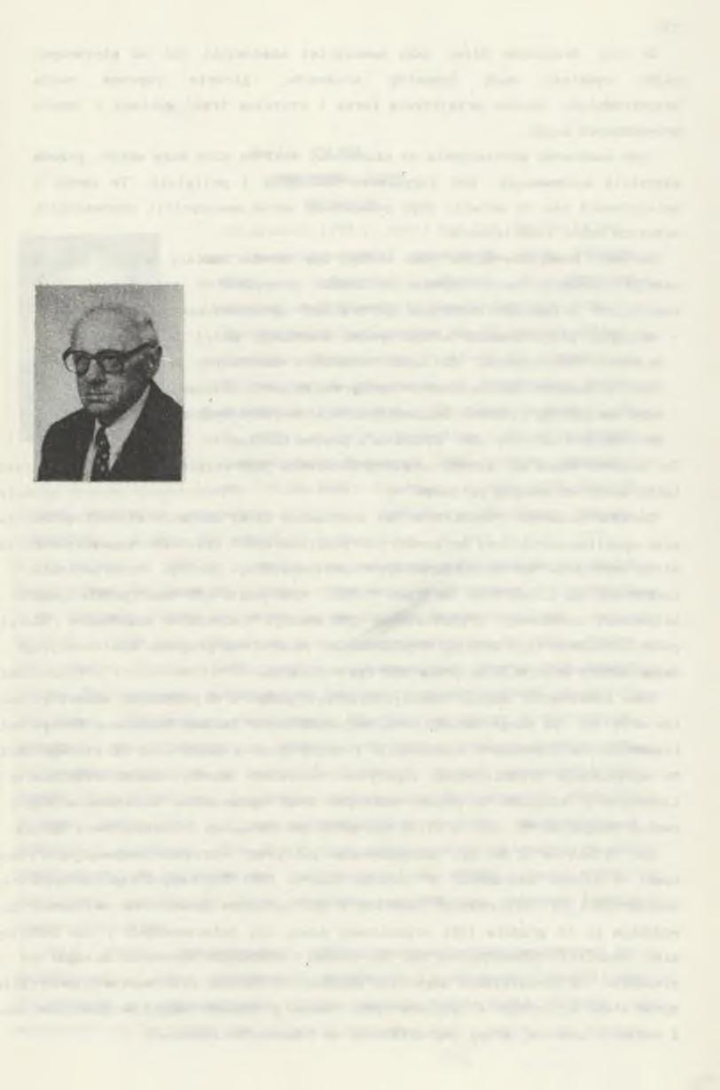 Bronisław ŚLIWA 1920-1992 26 lutego 1992 r. zmarł nagle dr inż.
