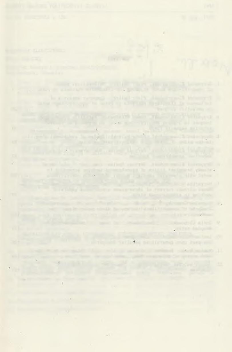 SPIS TREŚCI str. 1. Krzysztof Kluszczyński, Piotr Malicki: Model matematyczny indukcyjnego silnika klatkowego uwzględniający prądy poprzeczne w wirniku 7 2.