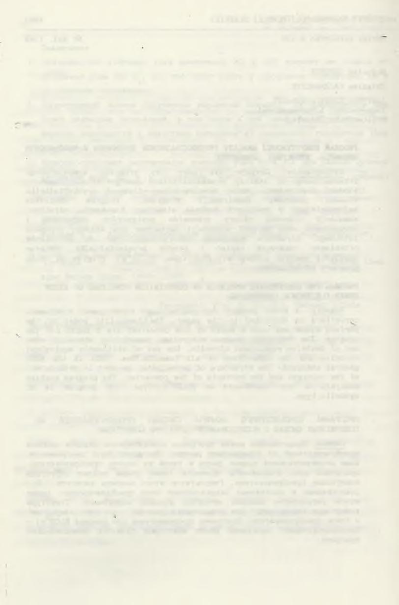 104 B. Grzesik, Z. Kaczmarczyk 1. WSTĘP Przeważająca większość programów komputerowych czy to uniwersalnych (np.spice, PCNAP), czy też ukierunkowanych na energoelektronikę (np.
