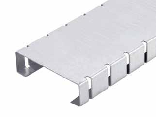 Kratka do wpustu MR 250 stal ocynkowana 250 x 250 mm Zakres wysokości 80-125 mm Powierzchnia górna