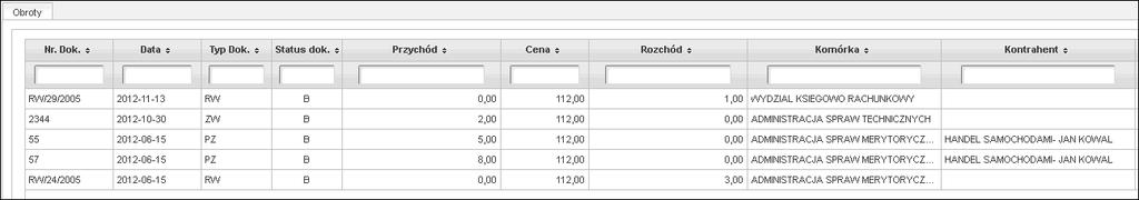 4 KARTA KATALOGOWA MATERIAŁU Przykład 4.