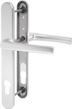 Roto Jive Komplet klamek do drzwi wejściowych z wąskim szyldem (klamka / klamka) Skrzydło drzwi 70 mm, szyld 30 x 245 mm 5.1.