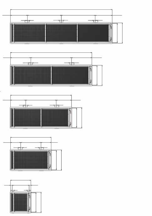 Zacisk wielofunkcyjny z karabinkiem Zacisk wielofunkcyjny z linką stalową i regulacją precyzyjną Standardowy panel wolnowiszący Otwór podłużny z regulacją precyzyjną Łącznik