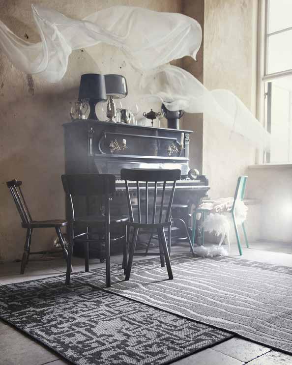 MATERIAŁY PRASOWE IKEA / PAŹDZIERNIK 2018 / 15 DYWANY GLUMSÖ Z przyjemnością przedstawiamy miękkie i przyjemne dla bosych stóp dywany GLUMSÖ, wyprodukowane w zrównoważony sposób.