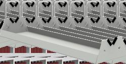 12 REGAŁ JEZDNY NA CYLINDRY MAGNETYCZNE Regały jezdne lettero-roller mogą mieć