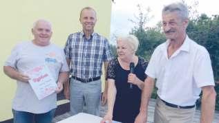 Podczas uroczystości, poszczególne wsie prezentowały wieńce i składały chleb z tegorocznych zbiorów na ręce JE Ks. BP Jana Sobiło z Zaporoża na Ukrainie.