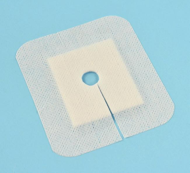 elastopor STERIL opatrunek z wkładem chłonnym samoprzylepny opatrunek z wkładem chłonnym wykonany z hydrofobowej włókniny pokryty klejem akrylowym mikropory w strukturze włókniny zapewniają