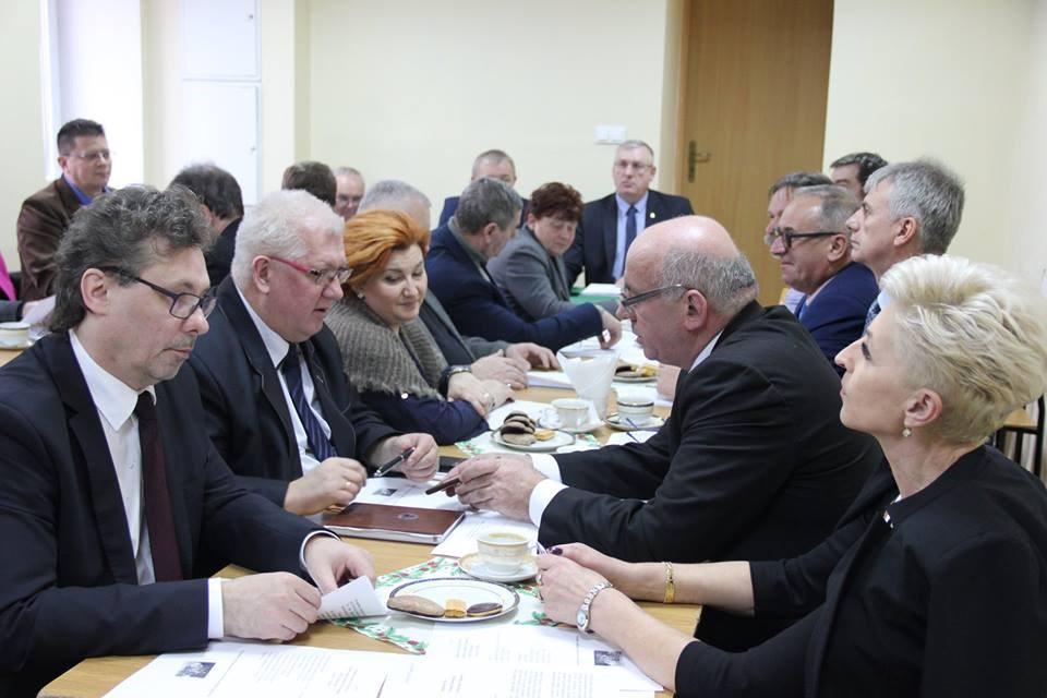Zarząd Regionu i spotkanie opłatkowe W siedzibie lubelskiej Solidarności, 17 grudnia br.