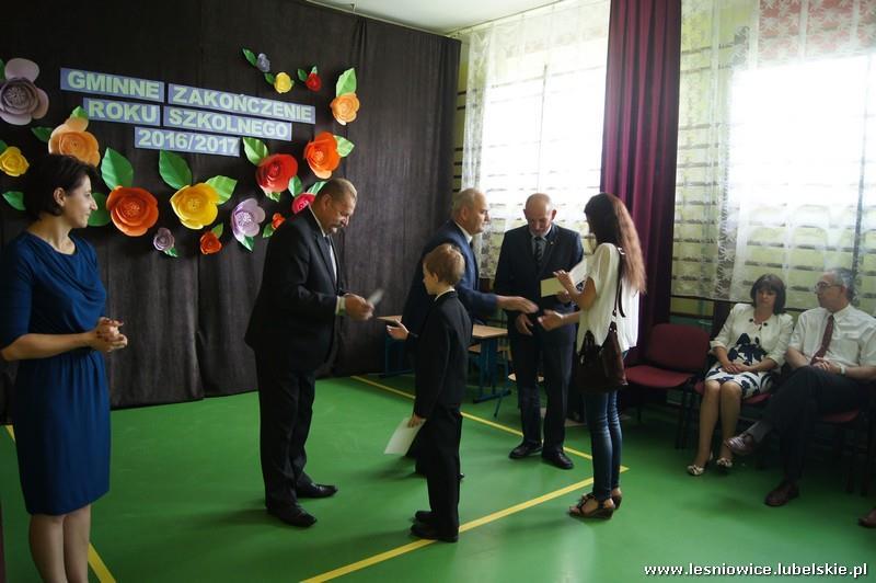 Szkoła Podstawowa w Teresinie: Oliwia Gryciak, Cyprian Rudzki, Amanda Wysocka, Krystian Pieczykolan, Natalia Sobczuk, Filip Jakóbczyk.