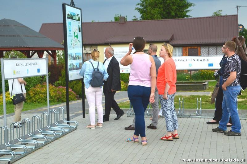 którzy w ramach projektu współfinansowanego ze środków unijnych realizują wizytę studyjną w województwie