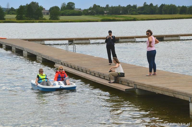 Następnie uczestnicy spotkania udali się nad zbiornik wodny Maczuły.