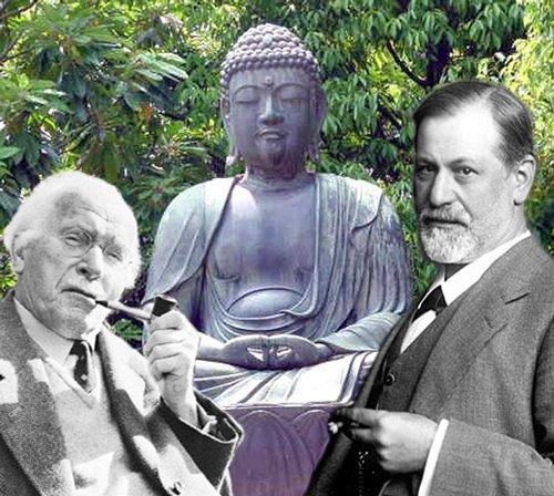 Freud, Jung i reszta (1) Freud uczucie oceaniczne, pełni infantylną bezradnością.