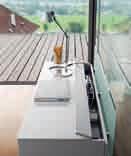Side board cabinet with drawers Mobile, multifunctional side board cabinets are ideal for every office.