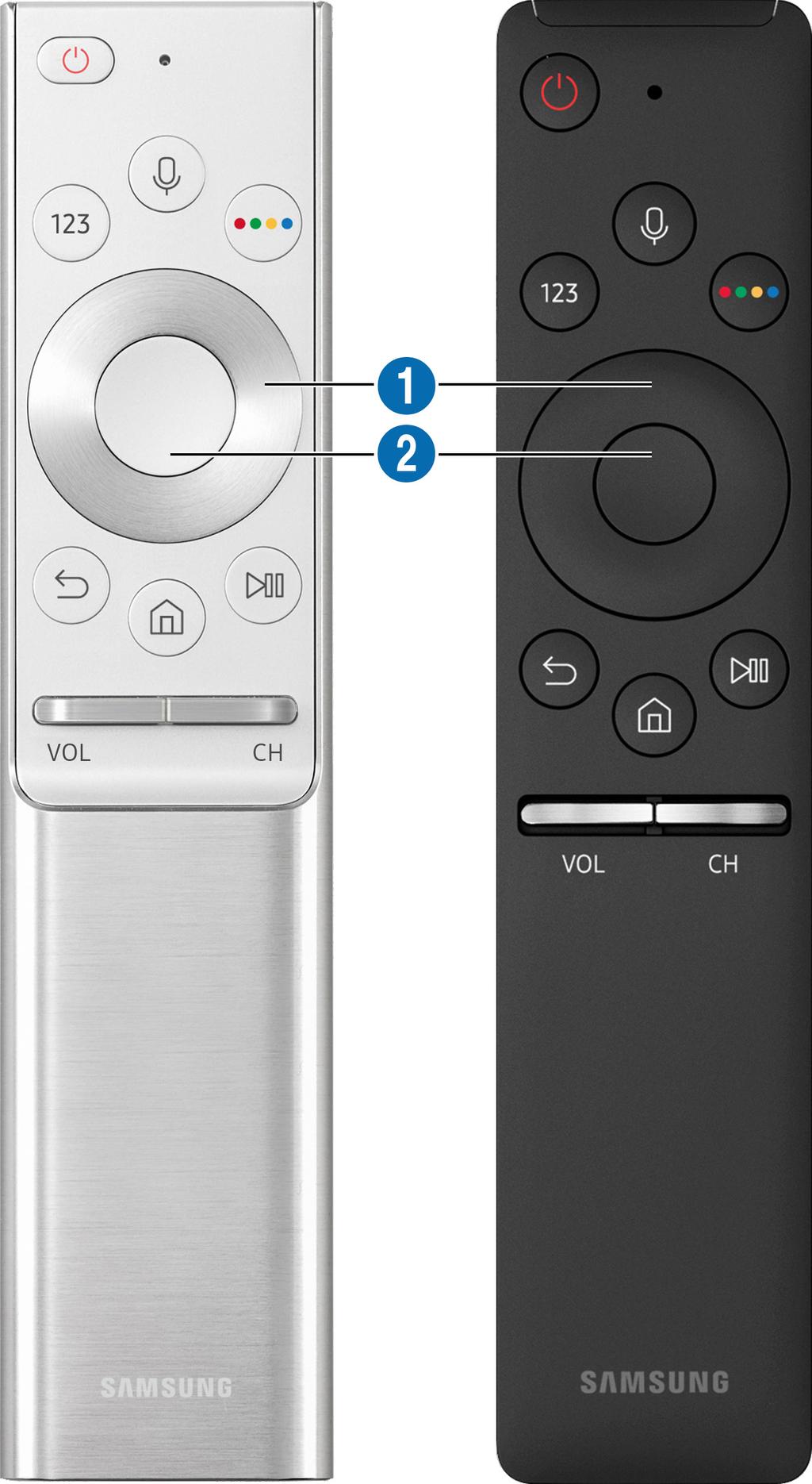 Informacje dotyczące pilota Pilot Samsung Smart (telewizor UHD) Zapoznaj się z