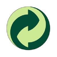 26 Rys. Znak określający zawartość materiału z recyklingu Rys. Zielony punkt C.