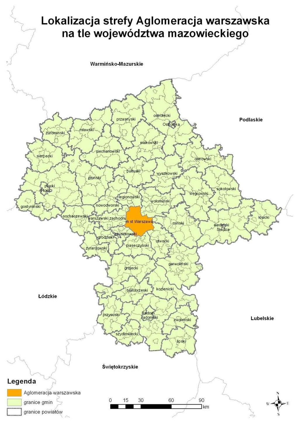 Warszawa jest ośrodkiem naukowym, kulturalnym, politycznym oraz gospodarczym na skalę europejską. Miasto stołeczne Warszawa stanowi jedną gminę, mającą jednocześnie status miasta na prawach powiatu.