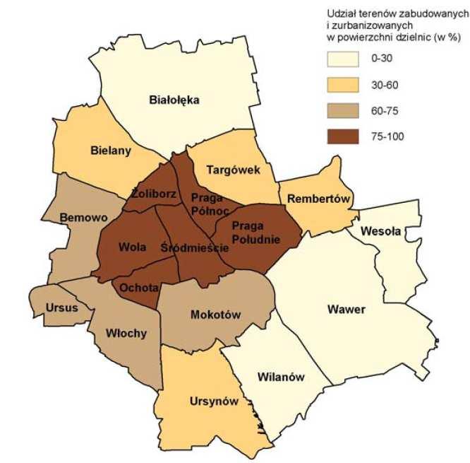 Strefa miasto Płock Miasto Płock obejmuje powierzchnię 88,06 km 2, zamieszkiwane jest przez 124,31 tys. ludności.