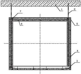 65 mm. W przypadku kanału poziomego konieczne jest zastosowanie szpilek na ścianach na ścianach bocznych i od spodu, natomiast na górnej powierzchni kanału można je pominąć.