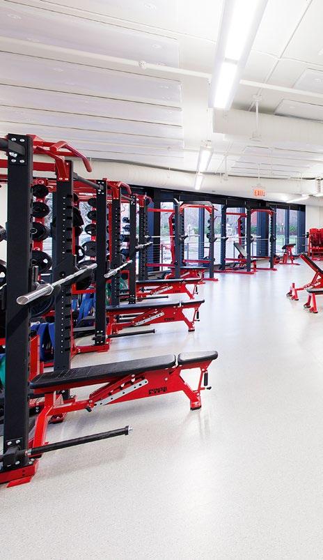 8 nora systems Rozwiązania dla obiektów sportowych Kluby fitness Obszary zastosowań Rozwiązania dla obiektów sportowych nora systems 9 Nowoczesne kluby