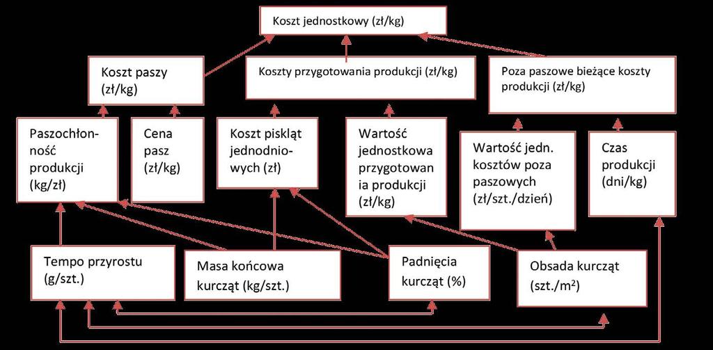 JAJA I PTAKI HODOWLANE Podejmując ekonomiczne decyzje w produkcji jaj i mięsa drobiowego, należy uwzględniać ekonomiczne wskaźniki, a optymalizując intensywność produkcji, należy stosować ekonomiczny