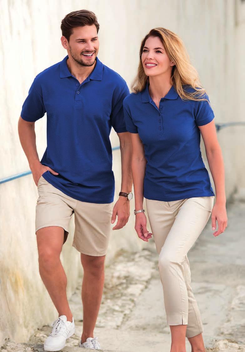 COTTON 212 koszulka polo męska DUO Pique, 100 % bawełna, 170 g/m 2 S - 3XL koszulka polo męska o średniej gramaturze kołnierz oraz rękawy wykończone lamówką z dzianiny ściągaczowej listwa z 3