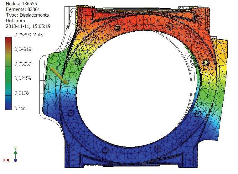 Computer simulations of the holes strain behavior in bodies during machining 47 a) b) c) d) Figure 9.
