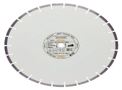 Tarcza diamentowa B10 do cięcia betonu fi 350 nr kat.