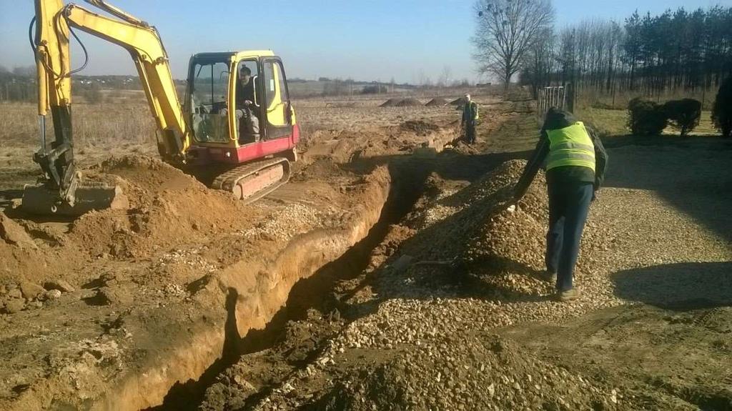 Pierwsze zadanie zostało już zrealizowane w Strzyżowicach na ul. Żwirowej, w Psarach na ul.