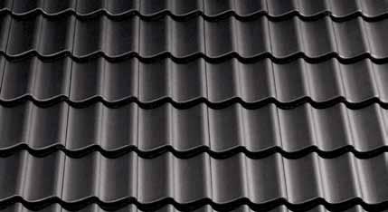 Dachówka Profil S Dachówka pełna energii To tradycyjny wariant dachówki esówki, który nadaje połaci dachu słoneczny i elegancki efekt powodując jej lekkie ożywienie.