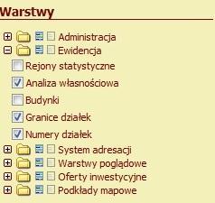 Przełączamy na <Legenda> Obserwujemy legendę