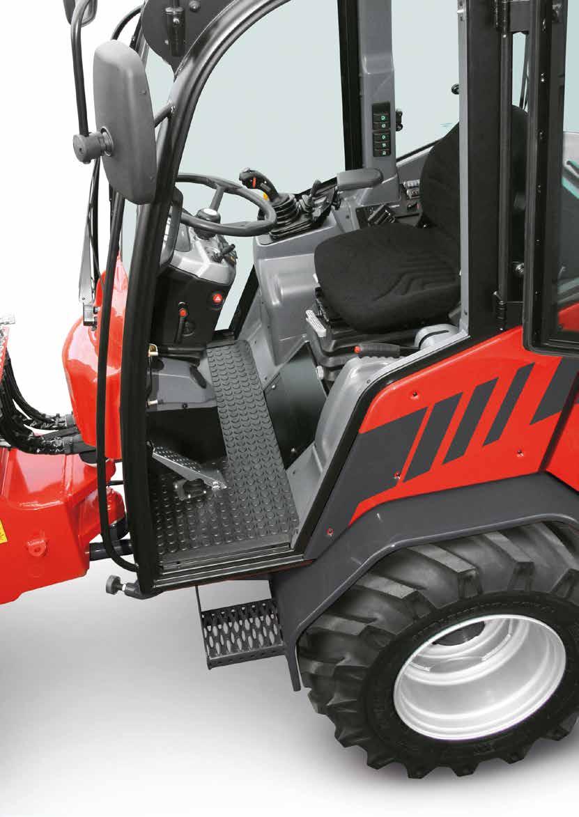 CZYSTA ERGONOMIA Doskonała widoczność do góry z roletą przeciwsłoneczną