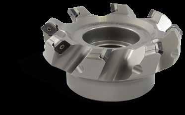 FMA01 Kr: 45 Face milling tool Frez czołowy For steel, stainless steel, cast iron, non-ferrous metals and heat-resistant alloys Właściwy do obróbki stali, stali nierdzewnej, żeliwa,